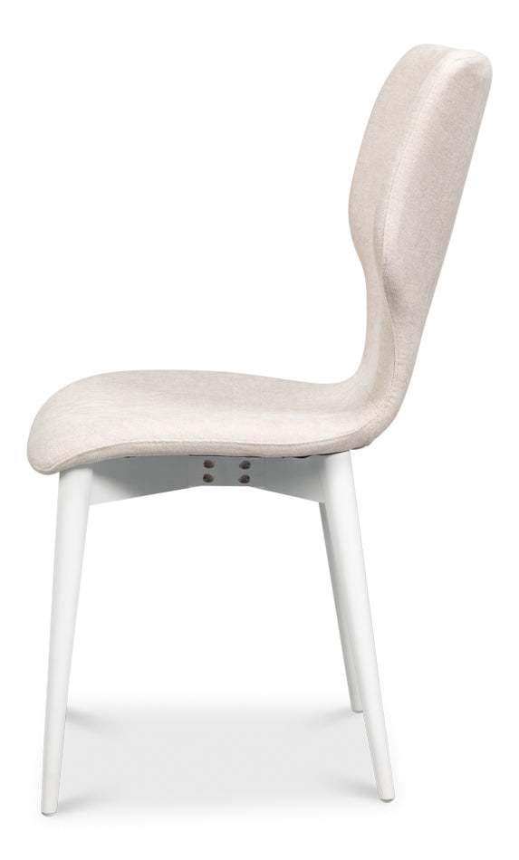 Contour Sidechair, Cortina White