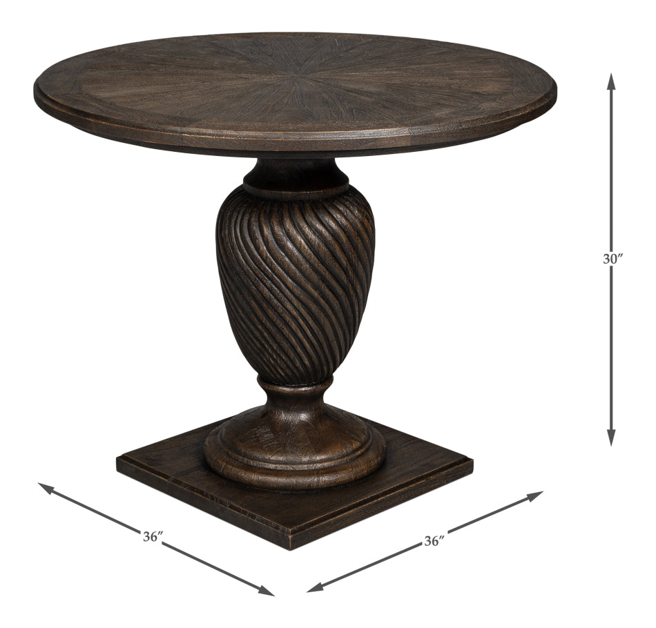 American Home Furniture | Sarreid - Nala Traditions Round Table