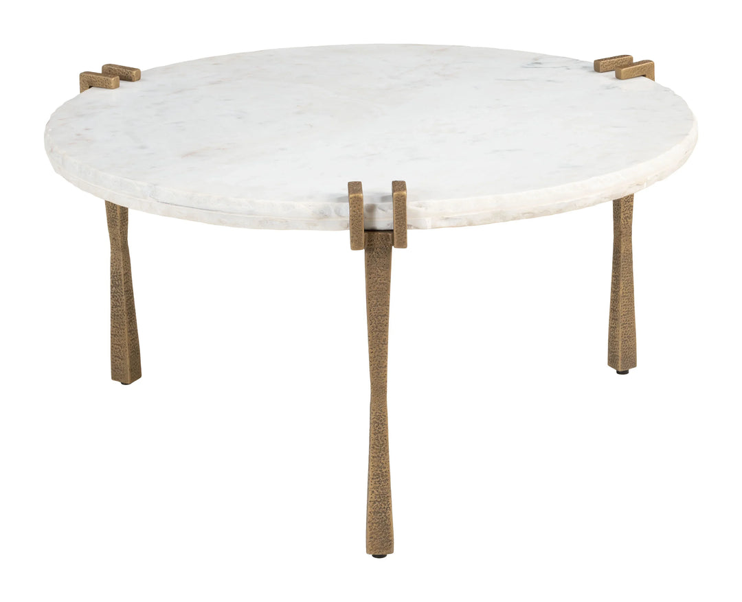 Rench Coffee Table White - AmericanHomeFurniture