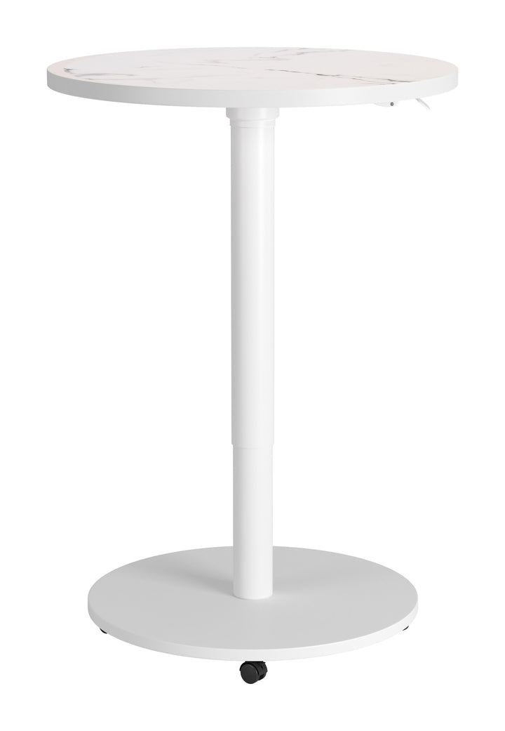 Mule Adjustable Bar Table White - 111129
