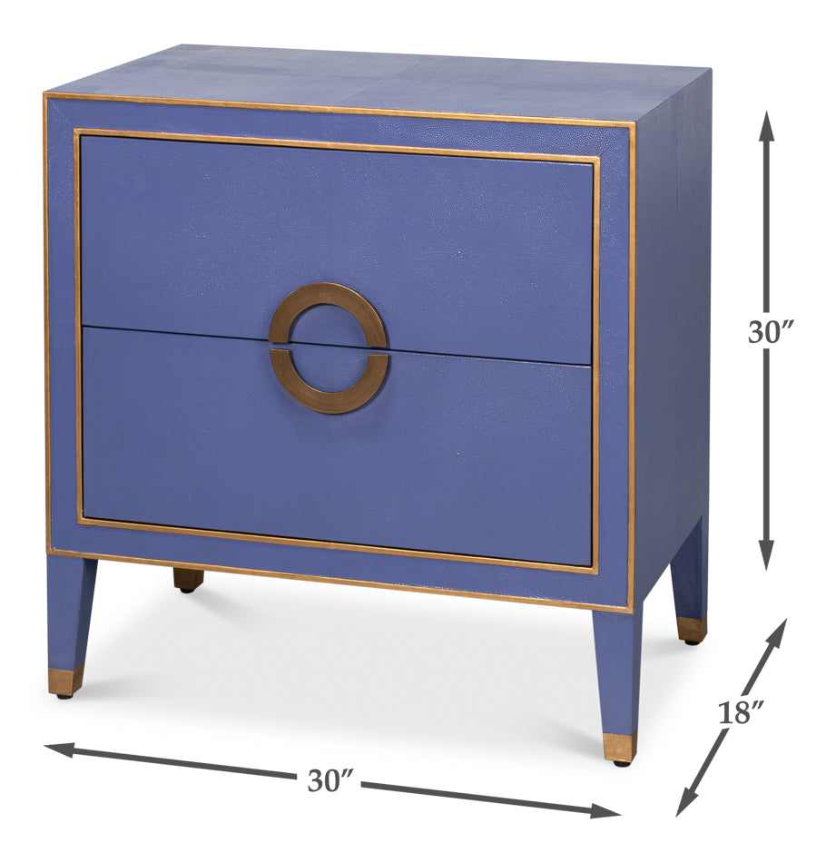 American Home Furniture | Sarreid - Gabriella Night Stand - Marlin