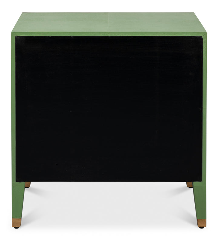 American Home Furniture | Sarreid - Gabriella Night Stand - Watercress