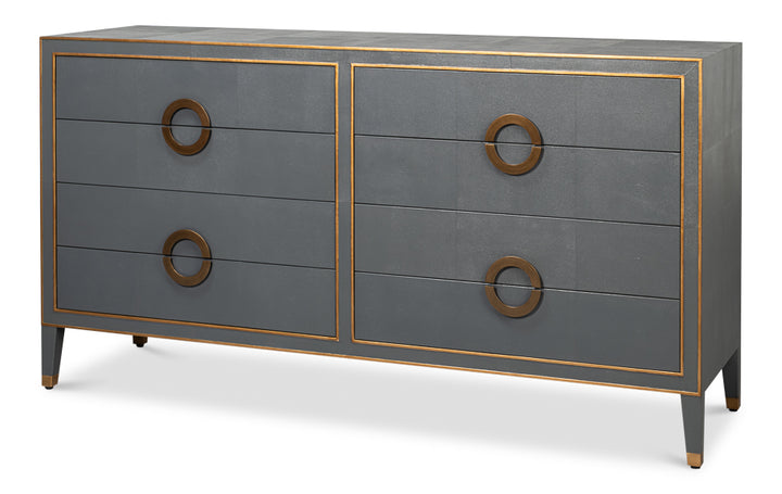 American Home Furniture | Sarreid - Gabriella Chest Of Drawers - Quiet Shade 