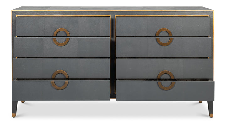 American Home Furniture | Sarreid - Gabriella Chest Of Drawers - Quiet Shade 