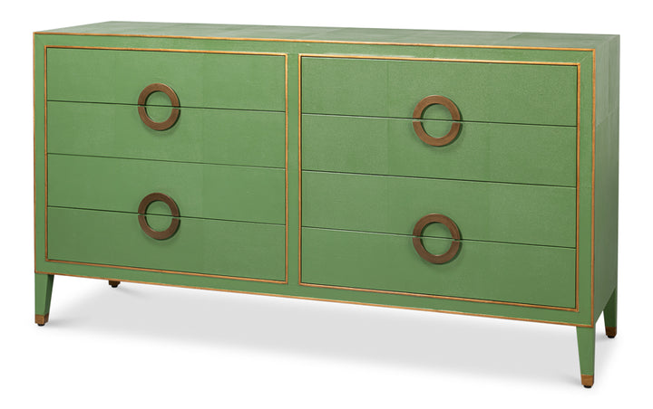 American Home Furniture | Sarreid - Gabriella Chest Of Drawers - Watercress