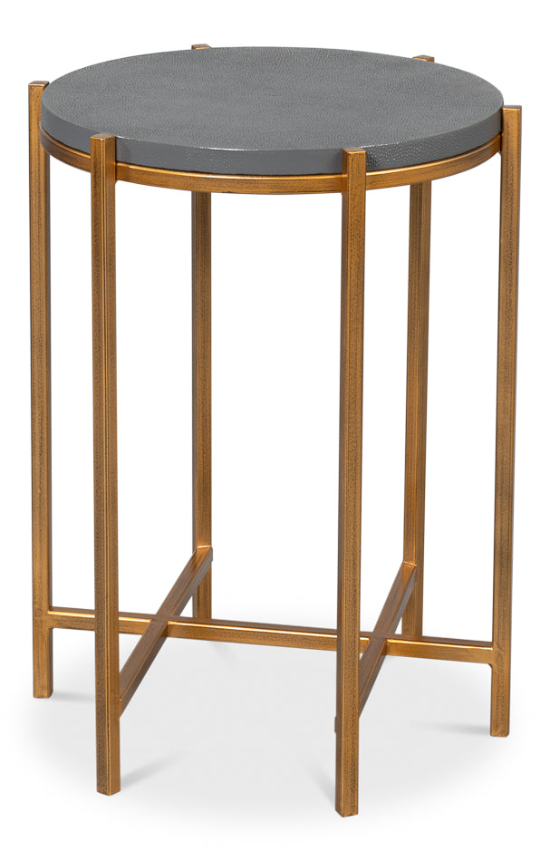 American Home Furniture | Sarreid - Spence Side Table - Quiet Shade