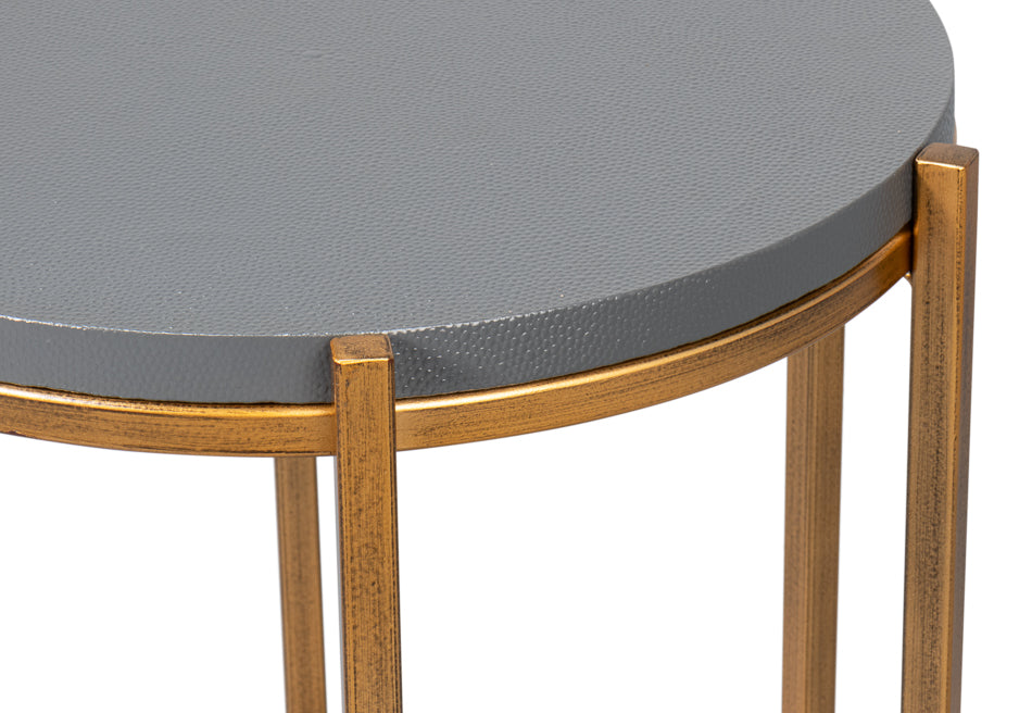 American Home Furniture | Sarreid - Spence Side Table - Quiet Shade