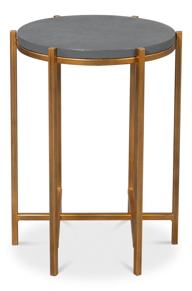 Sarreid Spence Side Table - Quiet Shade ACCENT TABLES