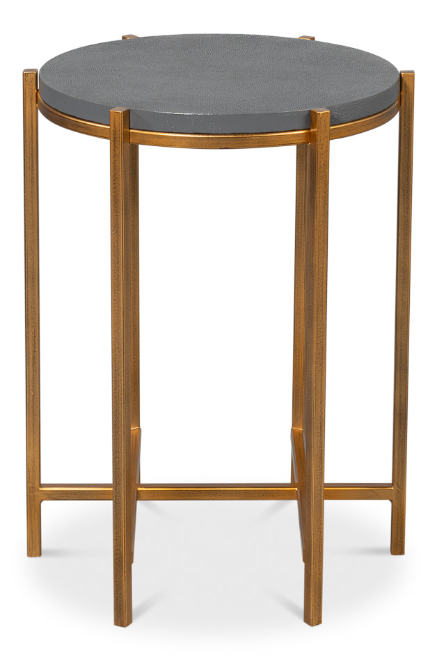 American Home Furniture | Sarreid - Spence Side Table - Quiet Shade