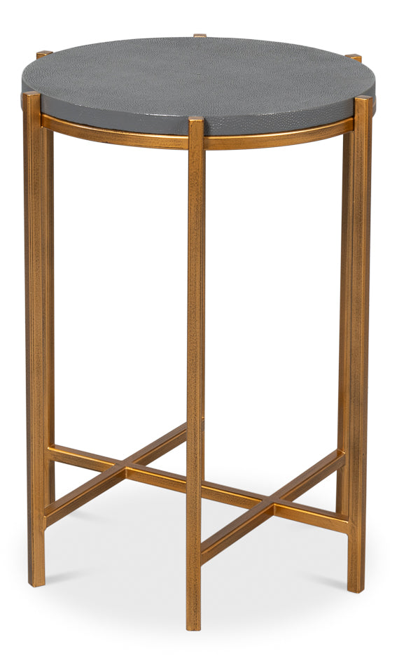 American Home Furniture | Sarreid - Spence Side Table - Quiet Shade