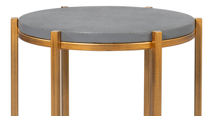 American Home Furniture | Sarreid - Spence Side Table - Quiet Shade