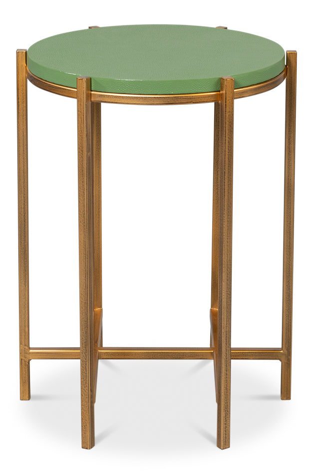 American Home Furniture | Sarreid - Spence Side Table - Watercress