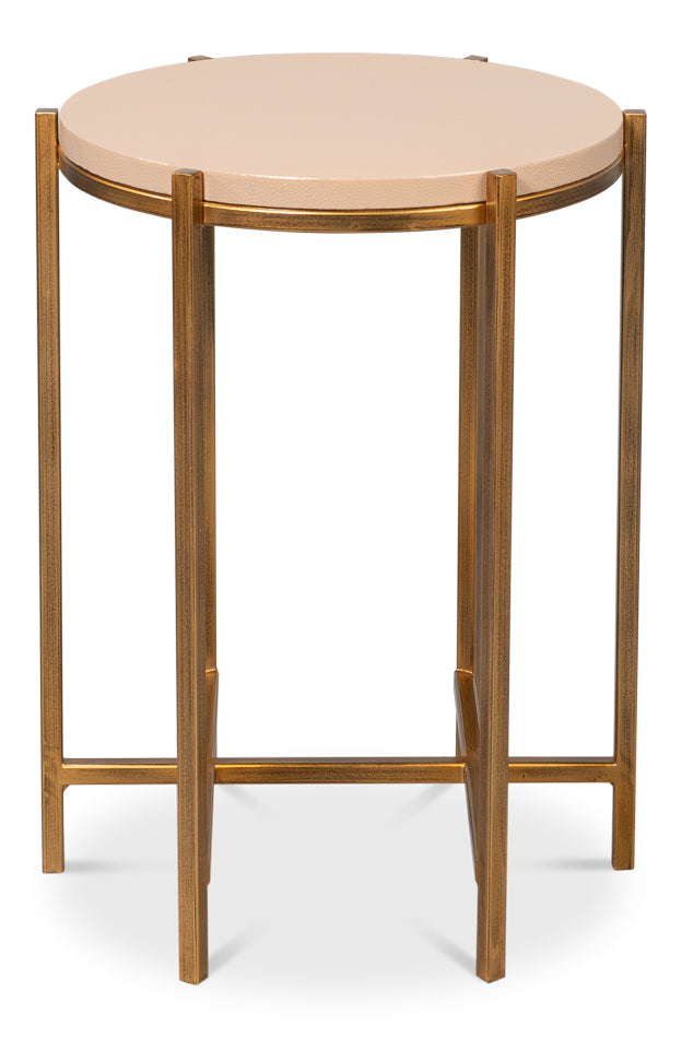 American Home Furniture | Sarreid - Spence Side Table - Mushroom