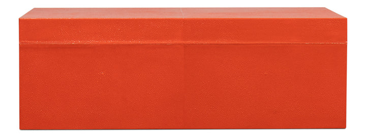 American Home Furniture | Sarreid - Cosmos Nesting Boxes S/3 Orangeade