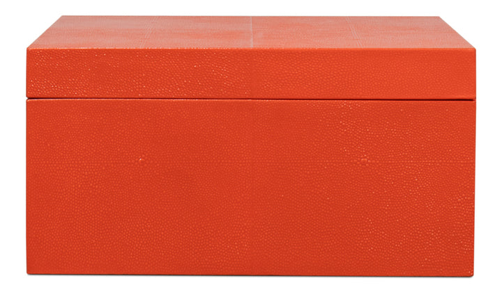 American Home Furniture | Sarreid - Cosmos Nesting Boxes S/3 Orangeade