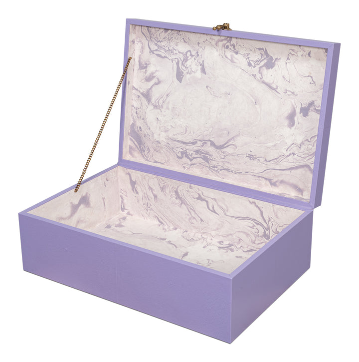 American Home Furniture | Sarreid - Cosmos Nesting Boxes S/3 Lilac