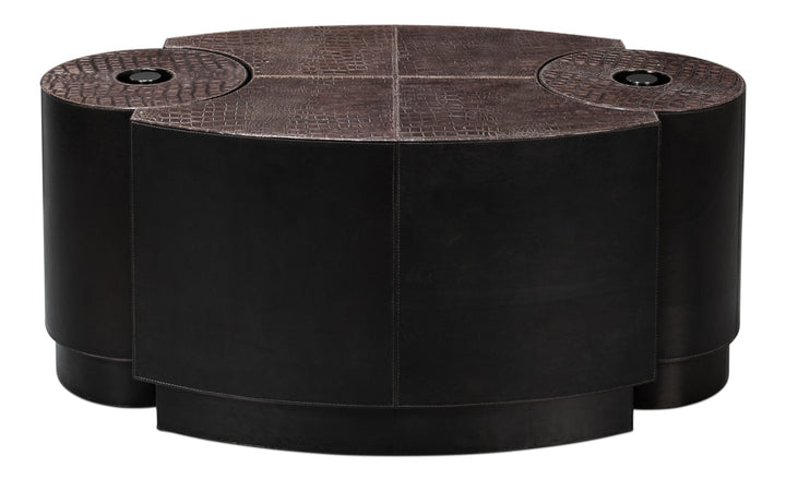 American Home Furniture | Sarreid - Elijah Cocktail Table - Brown