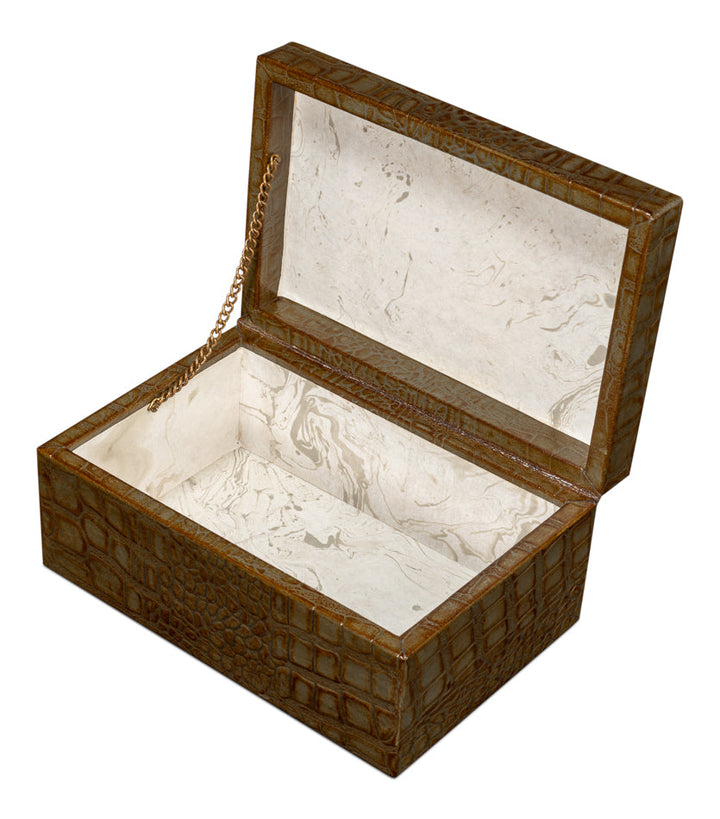 Candece Leather Box