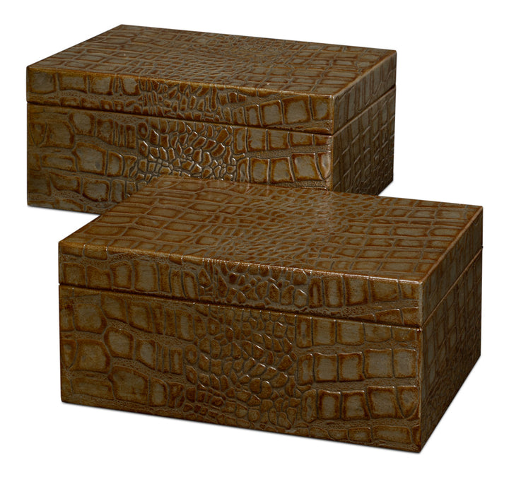 Candece Leather Box