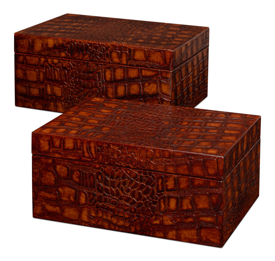 Candece Leather Box