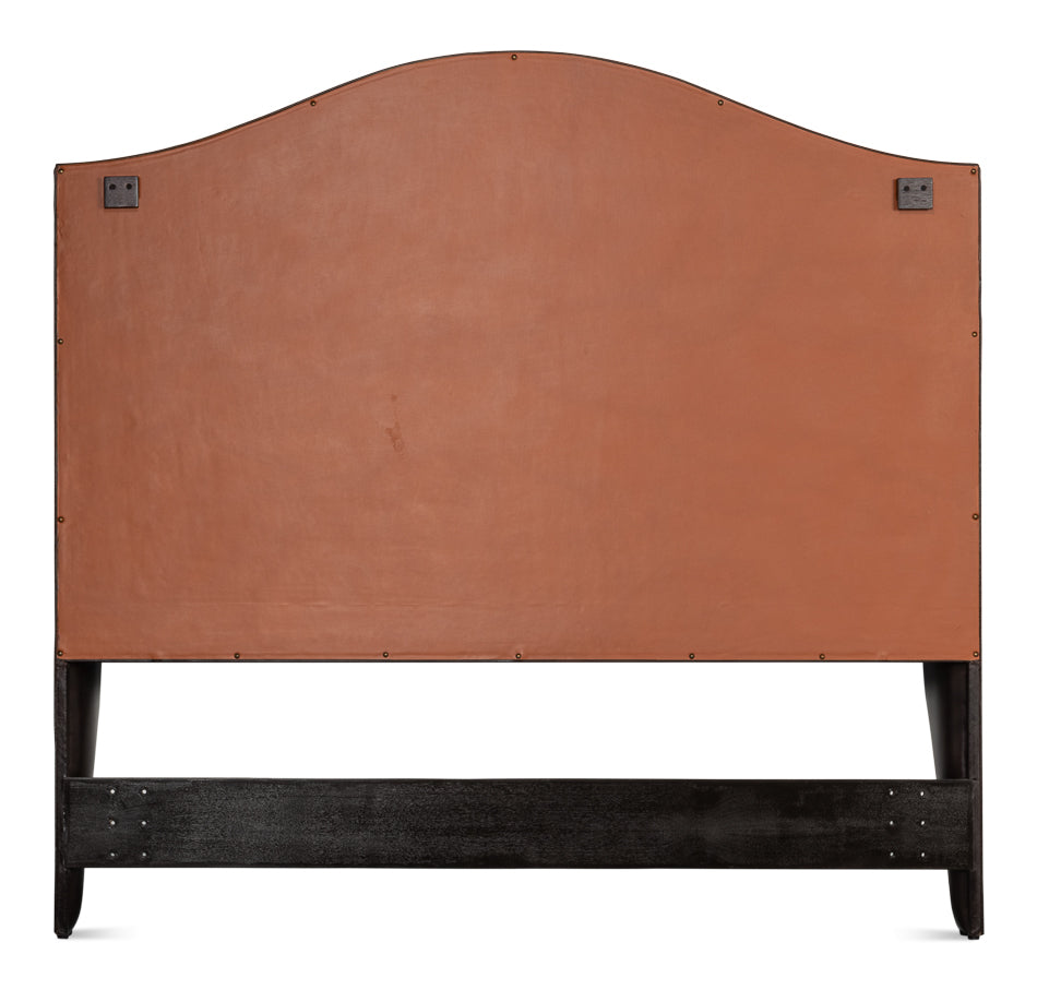 American Home Furniture | Sarreid - Dowry Equestrian Headboard - King - Brown 