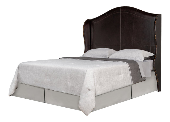 American Home Furniture | Sarreid - Dowry Equestrian Headboard - King - Brown 