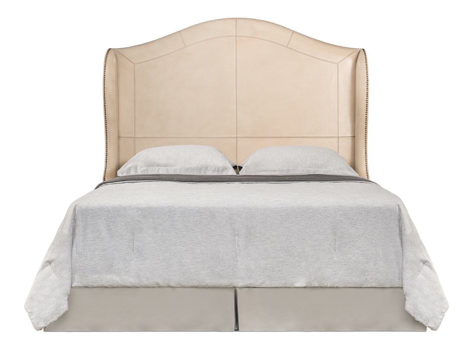 American Home Furniture | Sarreid - Dowry Equestrian Headboard - Queen - Taupe