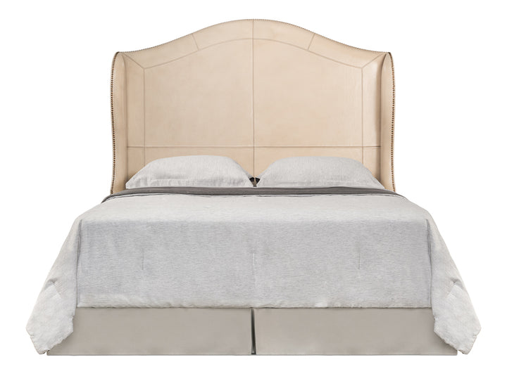 American Home Furniture | Sarreid - Dowry Equestrian Headboard - Queen - Taupe