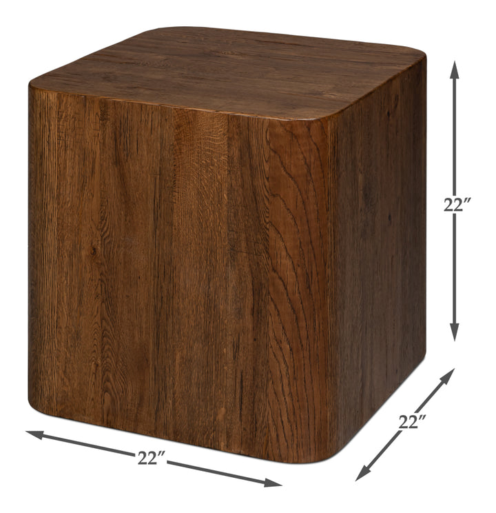 American Home Furniture | Sarreid - Stewart Side Table