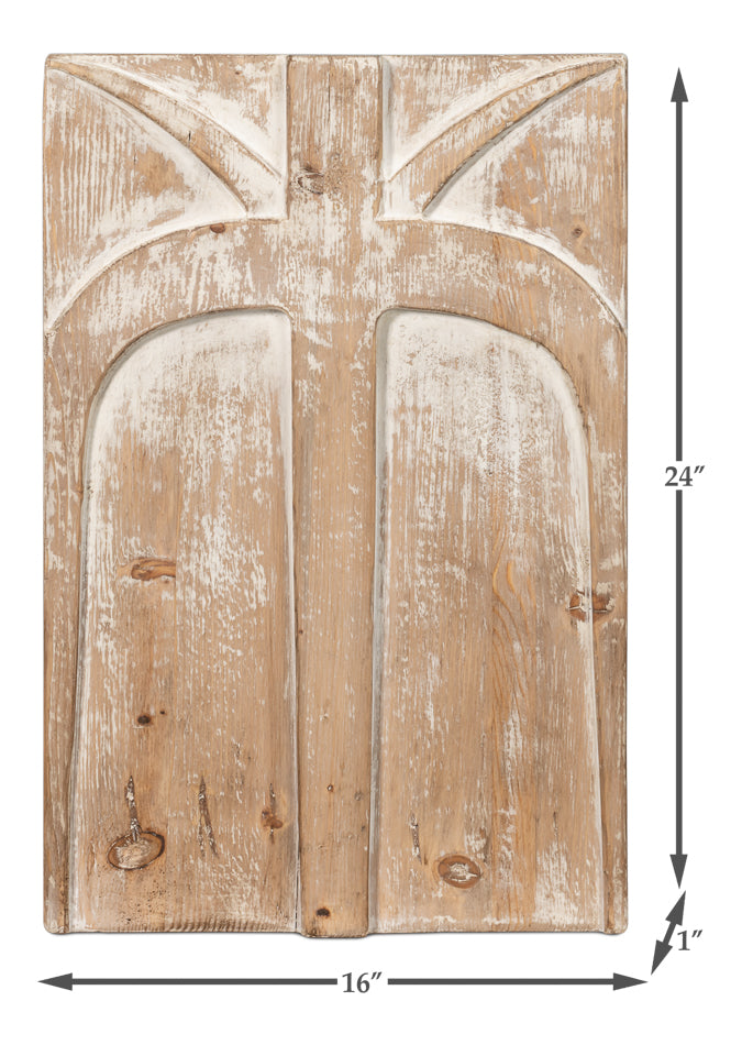 American Home Furniture | Sarreid - Ringo Carved Panel