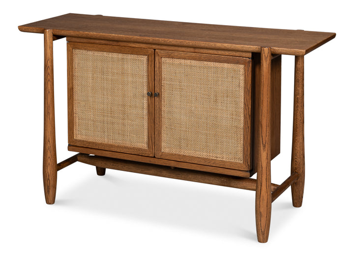 American Home Furniture | Sarreid - Nido 2 Door Rattan Sideboard