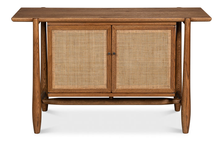 American Home Furniture | Sarreid - Nido 2 Door Rattan Sideboard