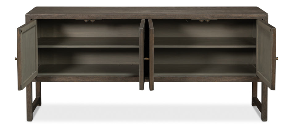 American Home Furniture | Sarreid - Dice 4 Door Sideboard