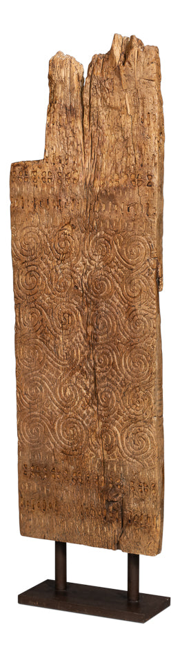 American Home Furniture | Sarreid - O'kelly Wood Carved Panel