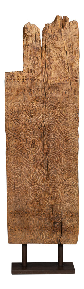 American Home Furniture | Sarreid - O'kelly Wood Carved Panel