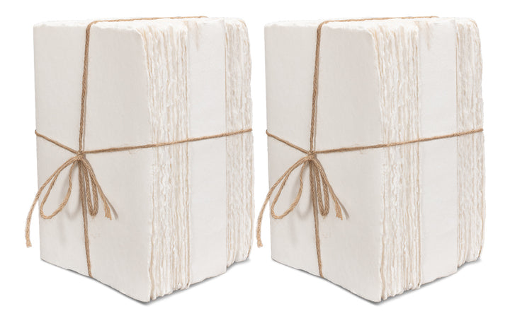 Ledger White, Set Of 6