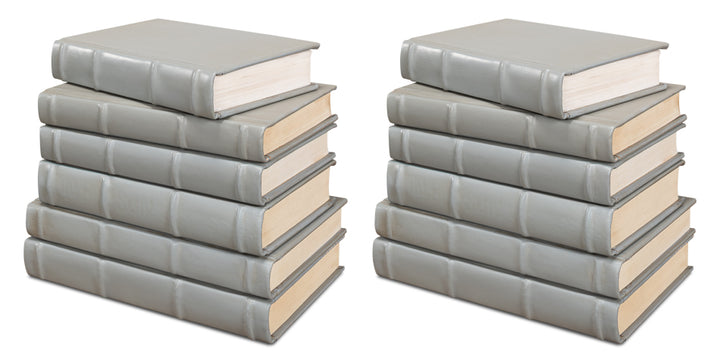 American Home Furniture | Sarreid - Books - Set Of 12 - Antique Grey