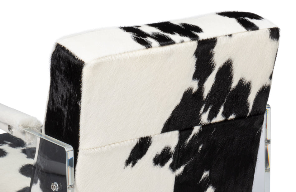 American Home Furniture | Sarreid - Holloway Armchair - Black & White