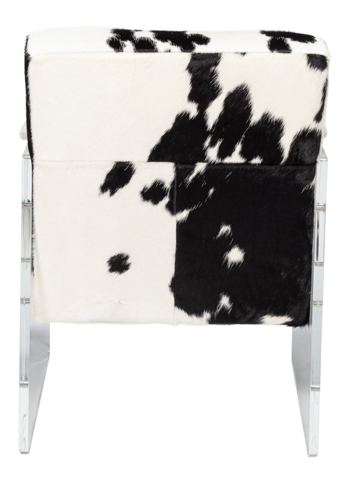 American Home Furniture | Sarreid - Holloway Armchair - Black & White