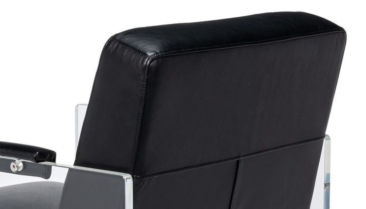 American Home Furniture | Sarreid - Holloway Armchair - Onyx Black