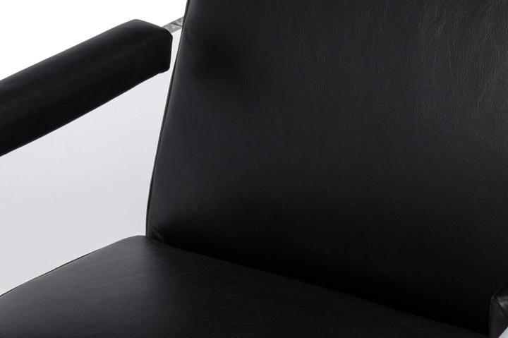 American Home Furniture | Sarreid - Holloway Armchair - Onyx Black