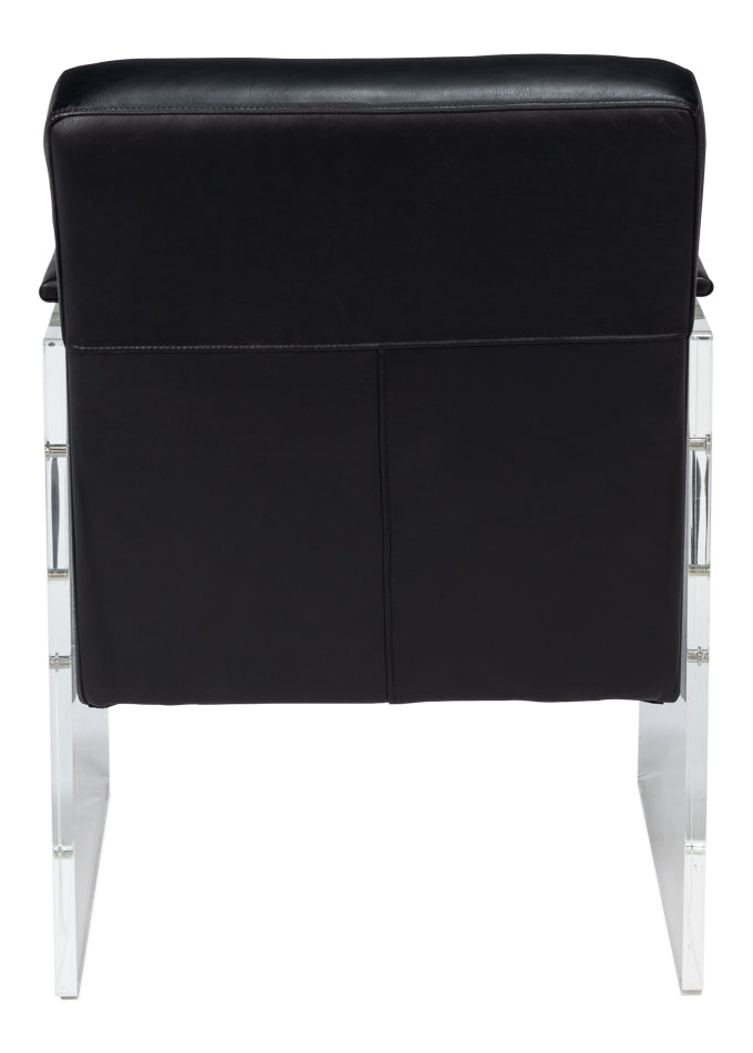 American Home Furniture | Sarreid - Holloway Armchair - Onyx Black