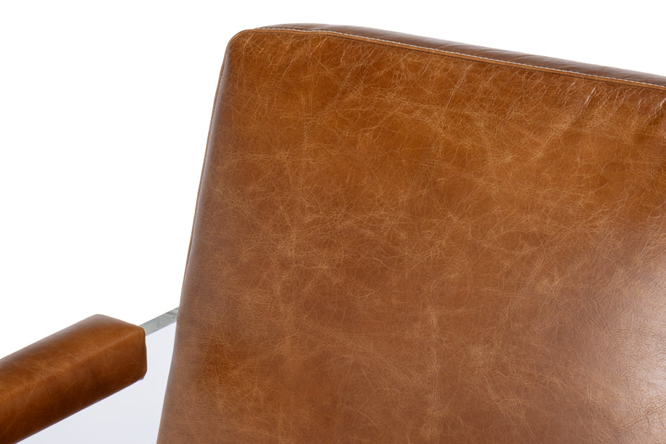 American Home Furniture | Sarreid - Holloway Armchair - Cuba Brown