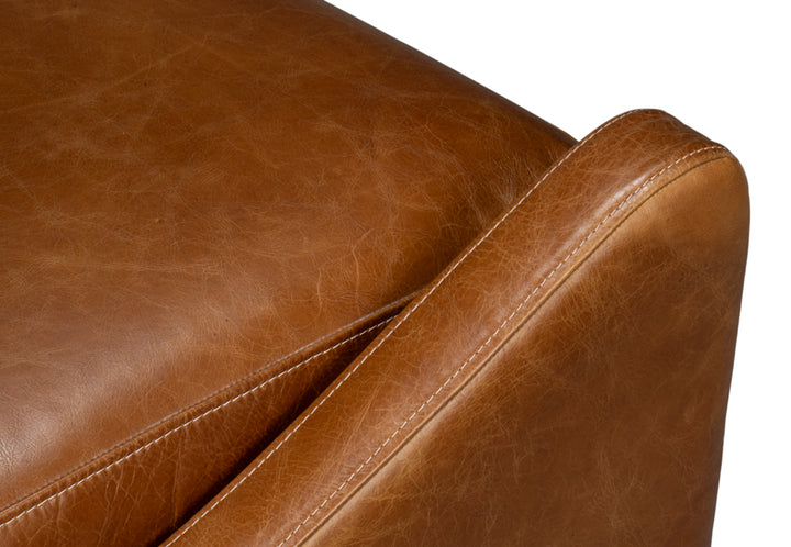 American Home Furniture | Sarreid - Brandy Accent Chair - Cuba Brown