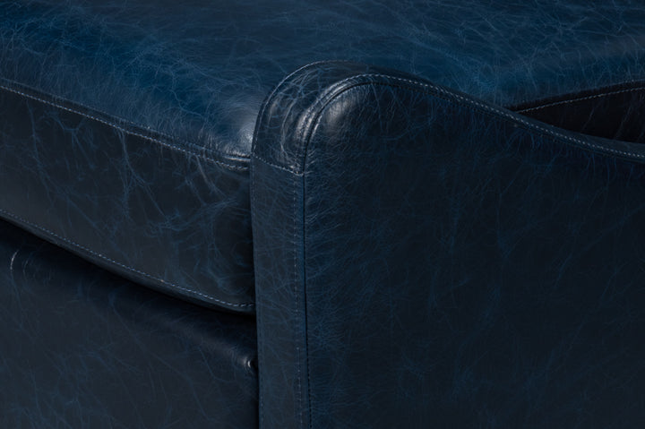 American Home Furniture | Sarreid - Brandy Accent Chair - Chateau Blue