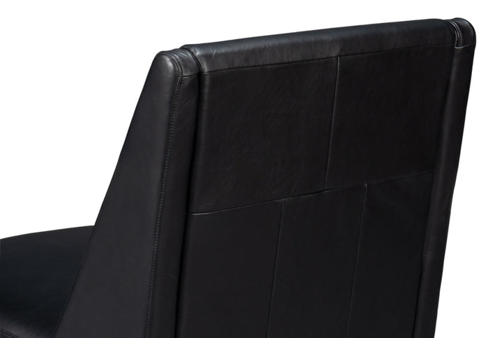 American Home Furniture | Sarreid - Brandy Accent Chair - Onyx Black