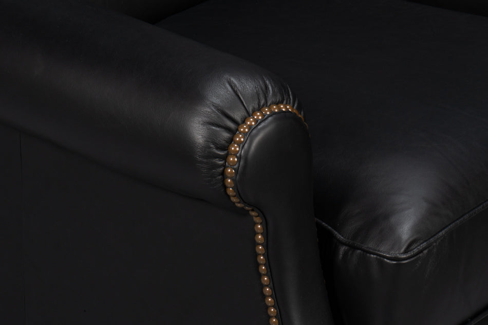 American Home Furniture | Sarreid - London Dry Accent Chair - Onyx Black