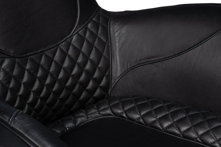 American Home Furniture | Sarreid - Hera Arm Chair - Onyx Black