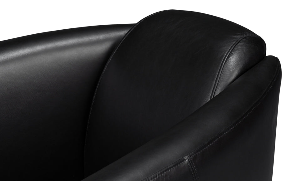 American Home Furniture | Sarreid - Mandy Arm Chair - Onyx Black