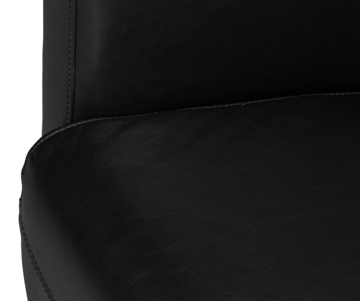 American Home Furniture | Sarreid - Mandy Arm Chair - Onyx Black